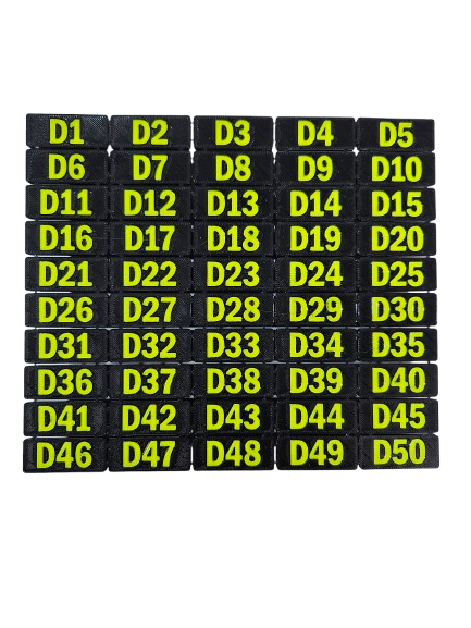 Pricing Tag Sets - D