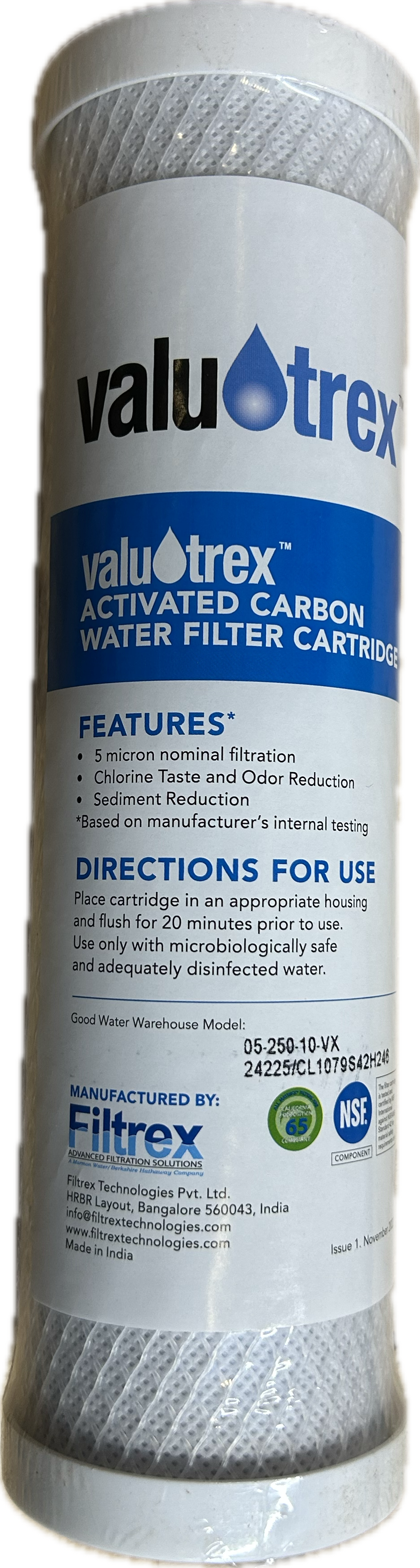 RO Filter- Valutrex Good Carbon Block