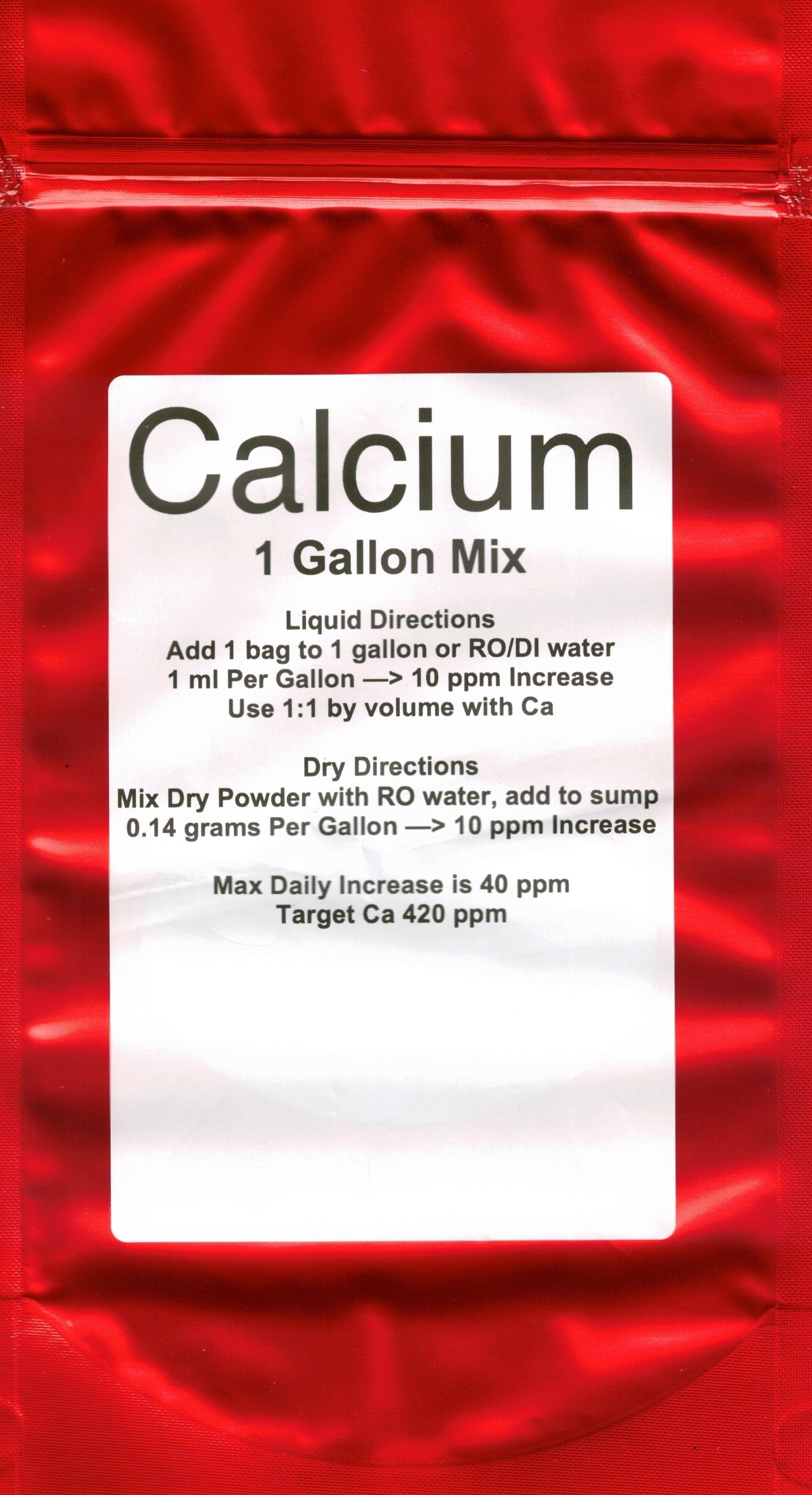 RW Bulk Calcium 1 Gallon Mix