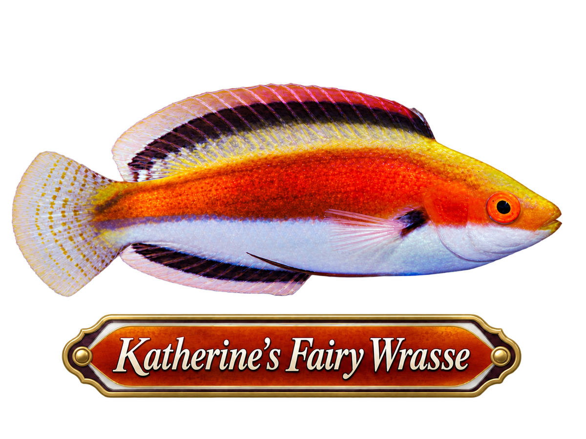 Katherine's fairy wrasse Super Male 