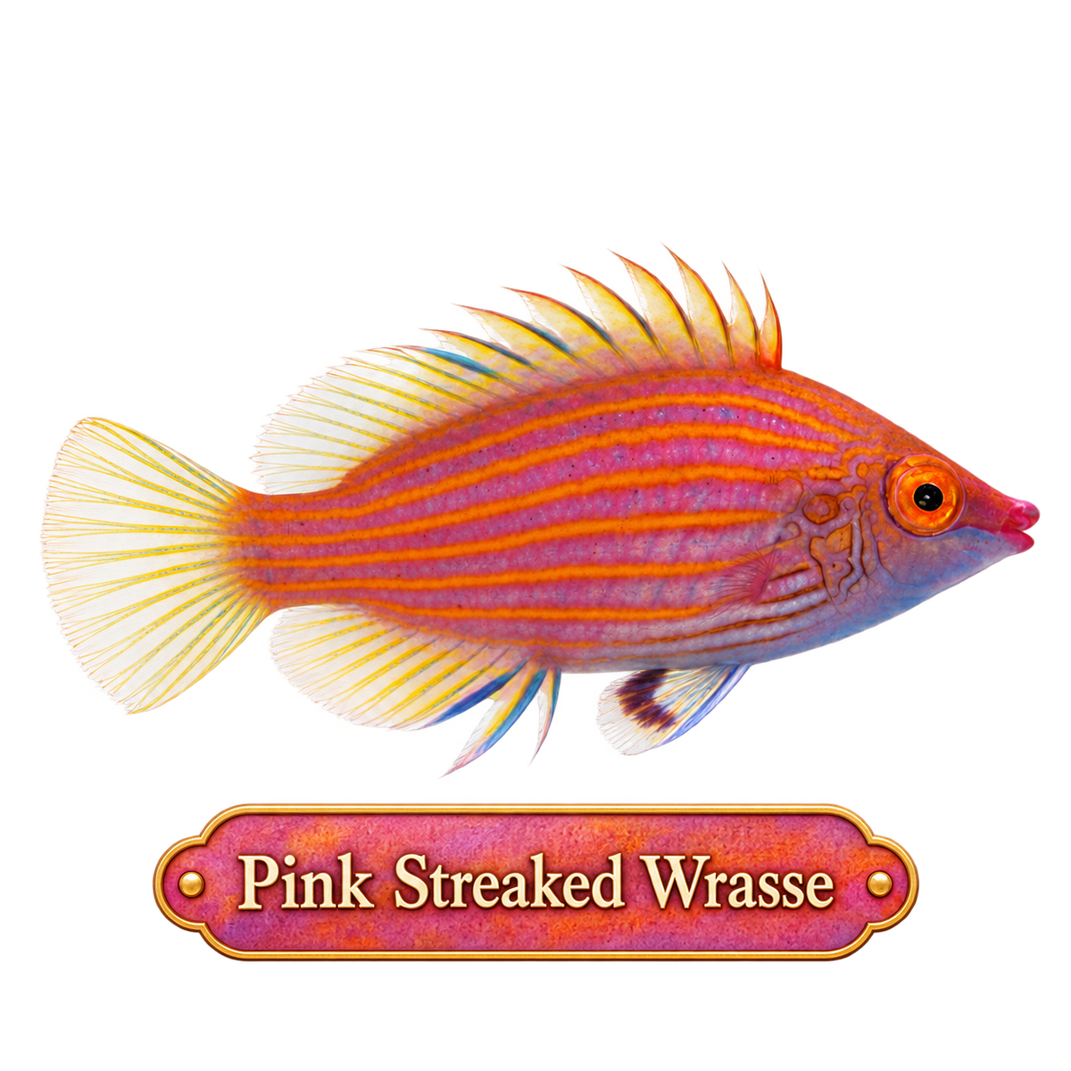 Pink Streaked Wrasse