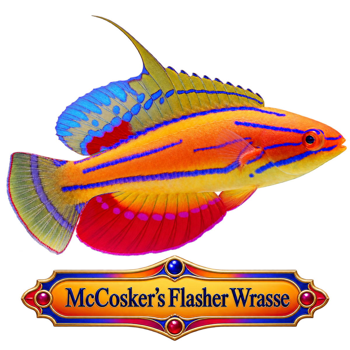 McCoskers Wrasse Male