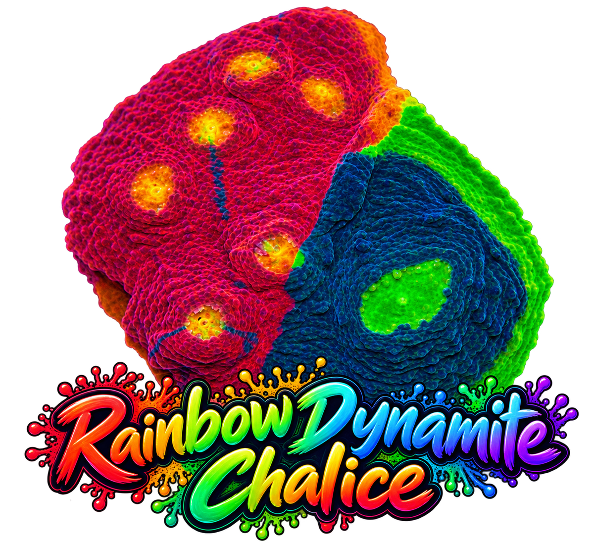 Rainbow Dynamite Chalice Frag