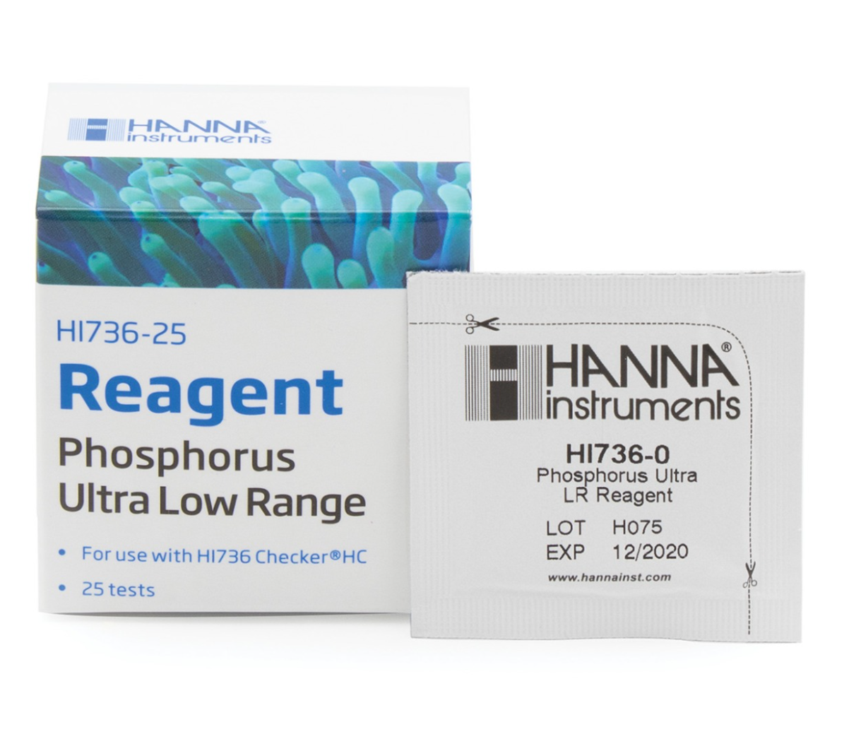 Phosphorous Ultra Low Range Checker Reagents (25 tests) (HI736-25)