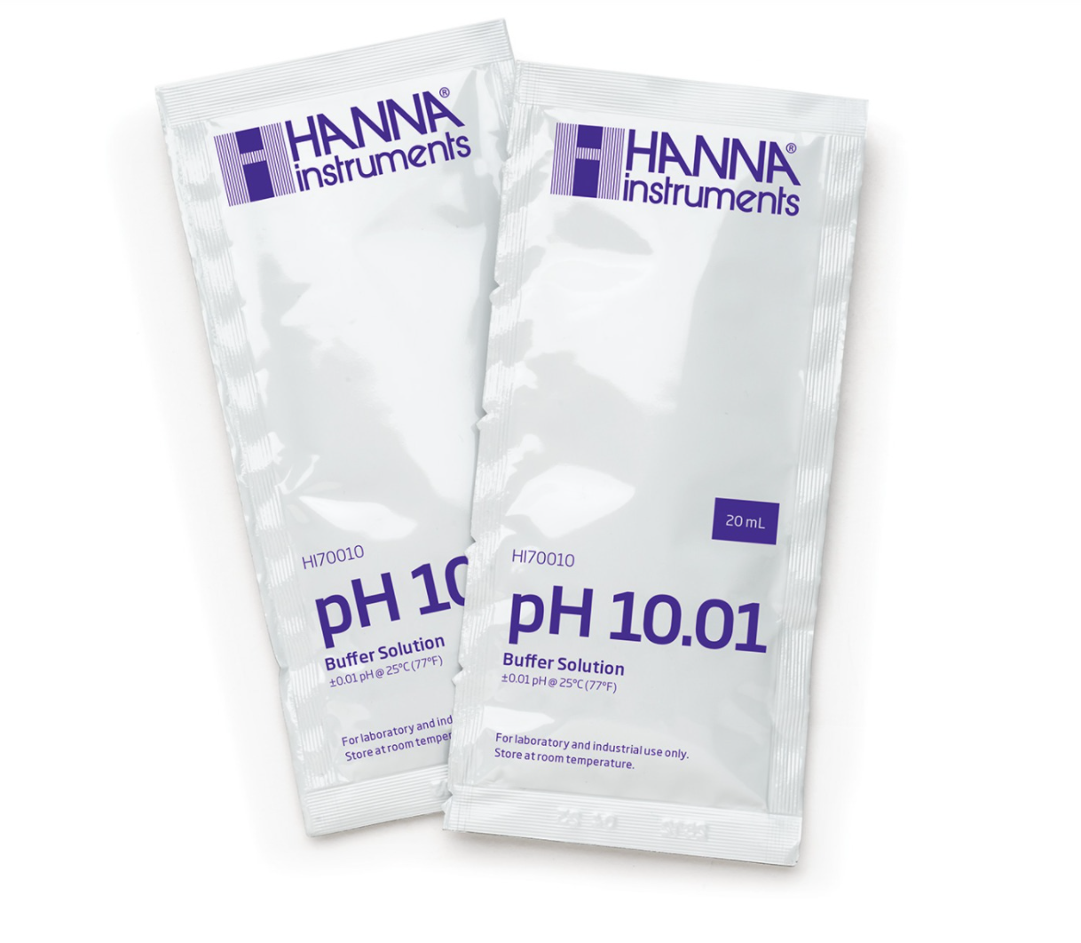 10.01 pH Calibration Single Use Packet Bulk Box (25 x 20mL sachets) (HI70010P-B)